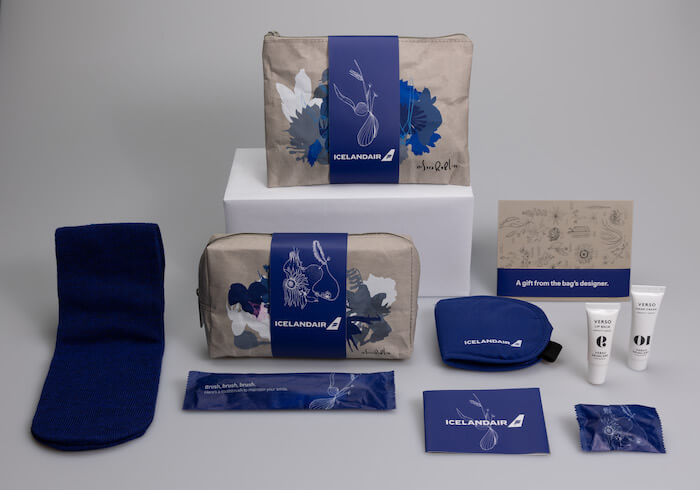 Icelandair - new Amenity Kits in Business Class image