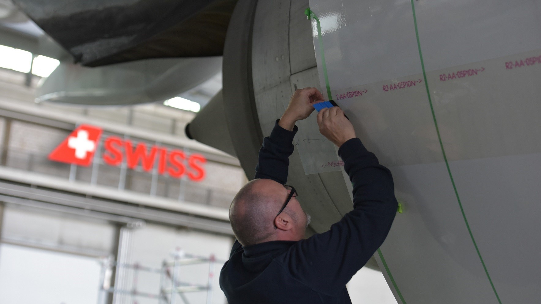 Airlines News - SWISS - Boeing 777 fleet boasts CO2-reducing 'shark skin' tech