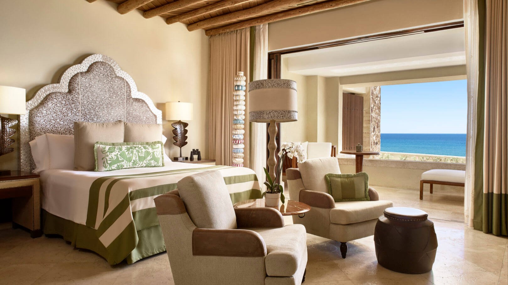 hotel room at waldorf astoria los cabos pedregal