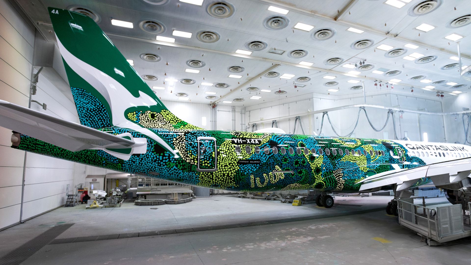 QantasLink unveils new look A220s image