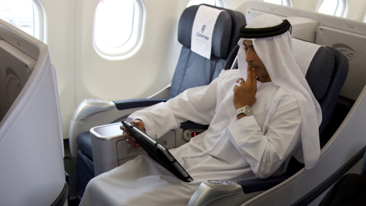 Airline review Entertainment - Egyptair - 1