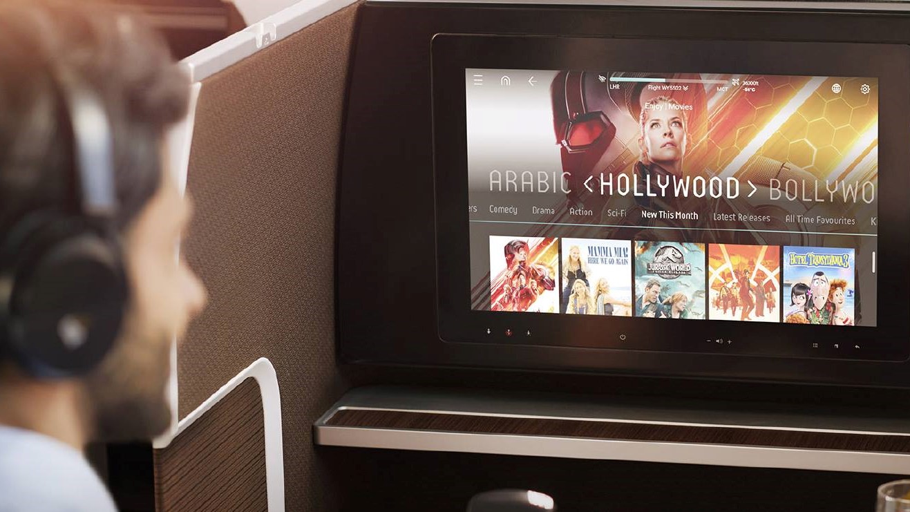 Airline review Entertainment - Oman Air - 0