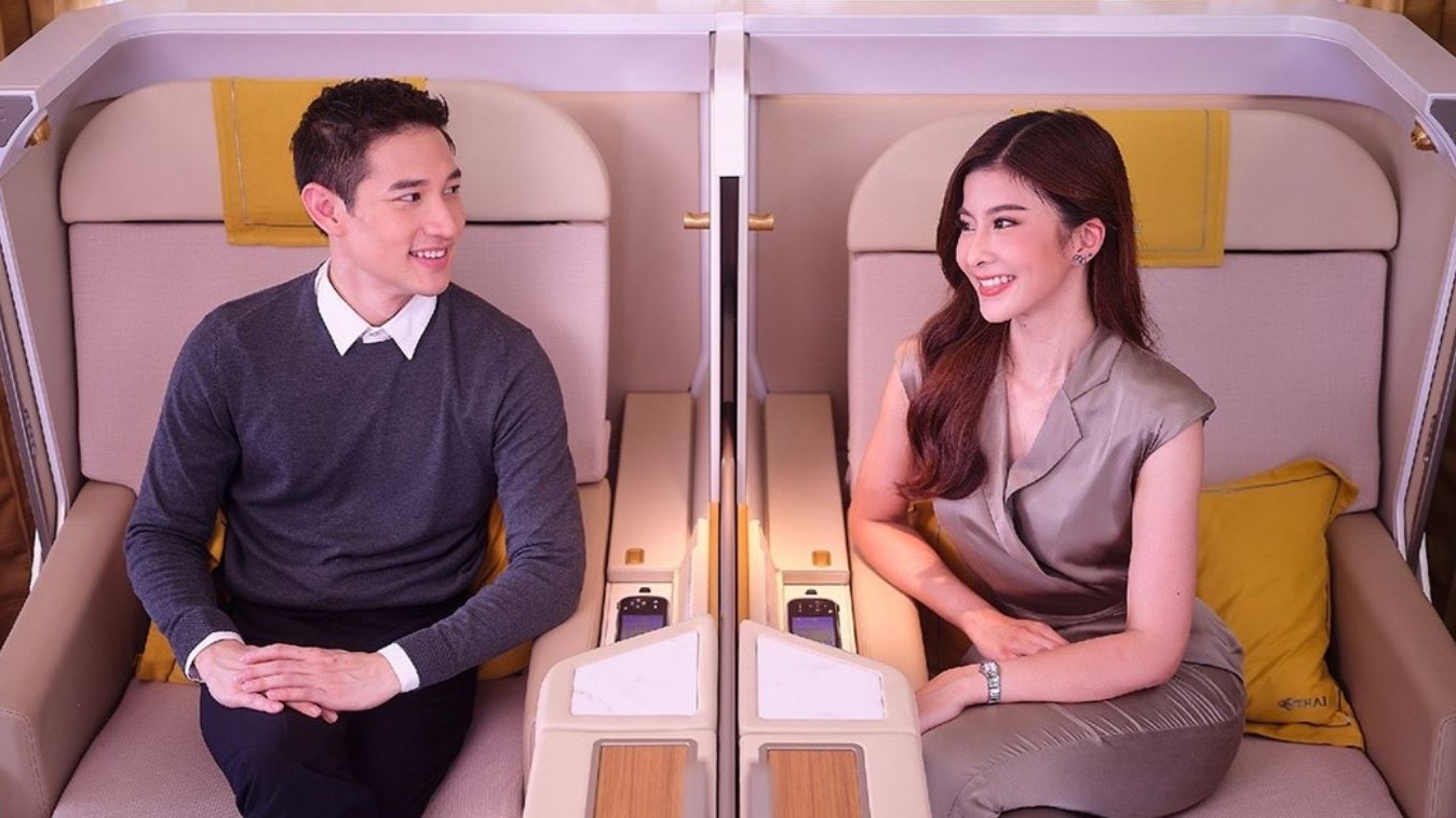 Airline review Cabin & Seat - Thai Airways - 6