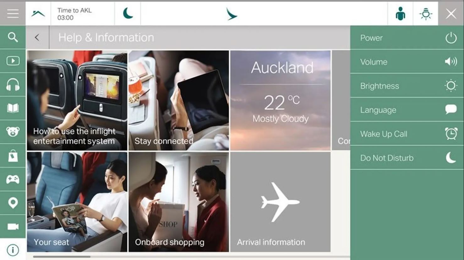 Airline review Entertainment - Cathay Pacific - 2