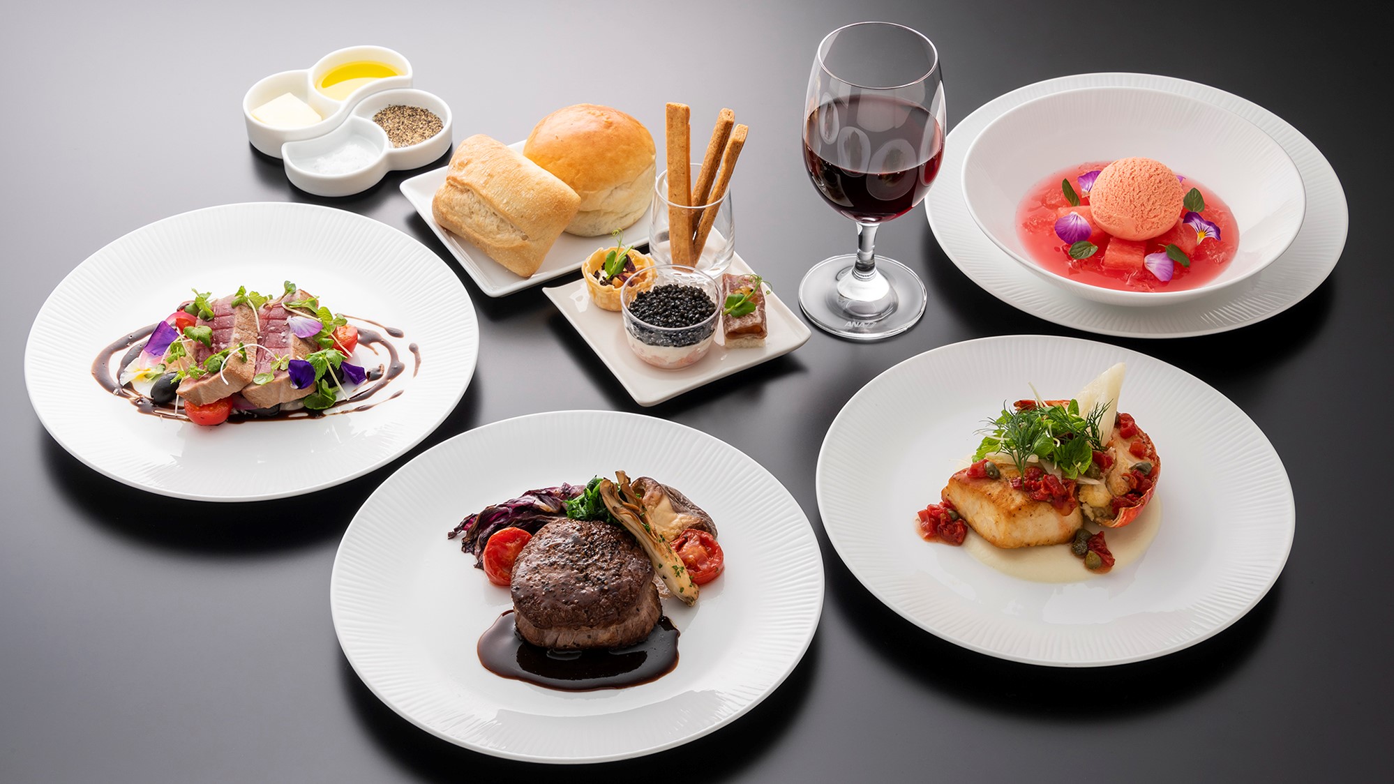 Airline review Cuisine - ANA - 0