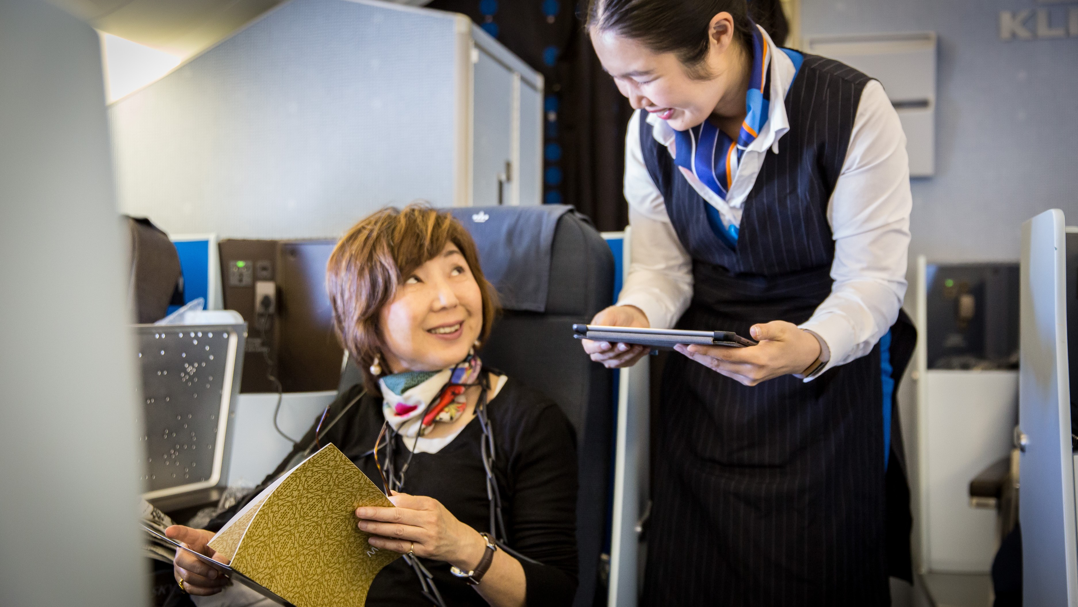 Airline review Service - KLM - 1