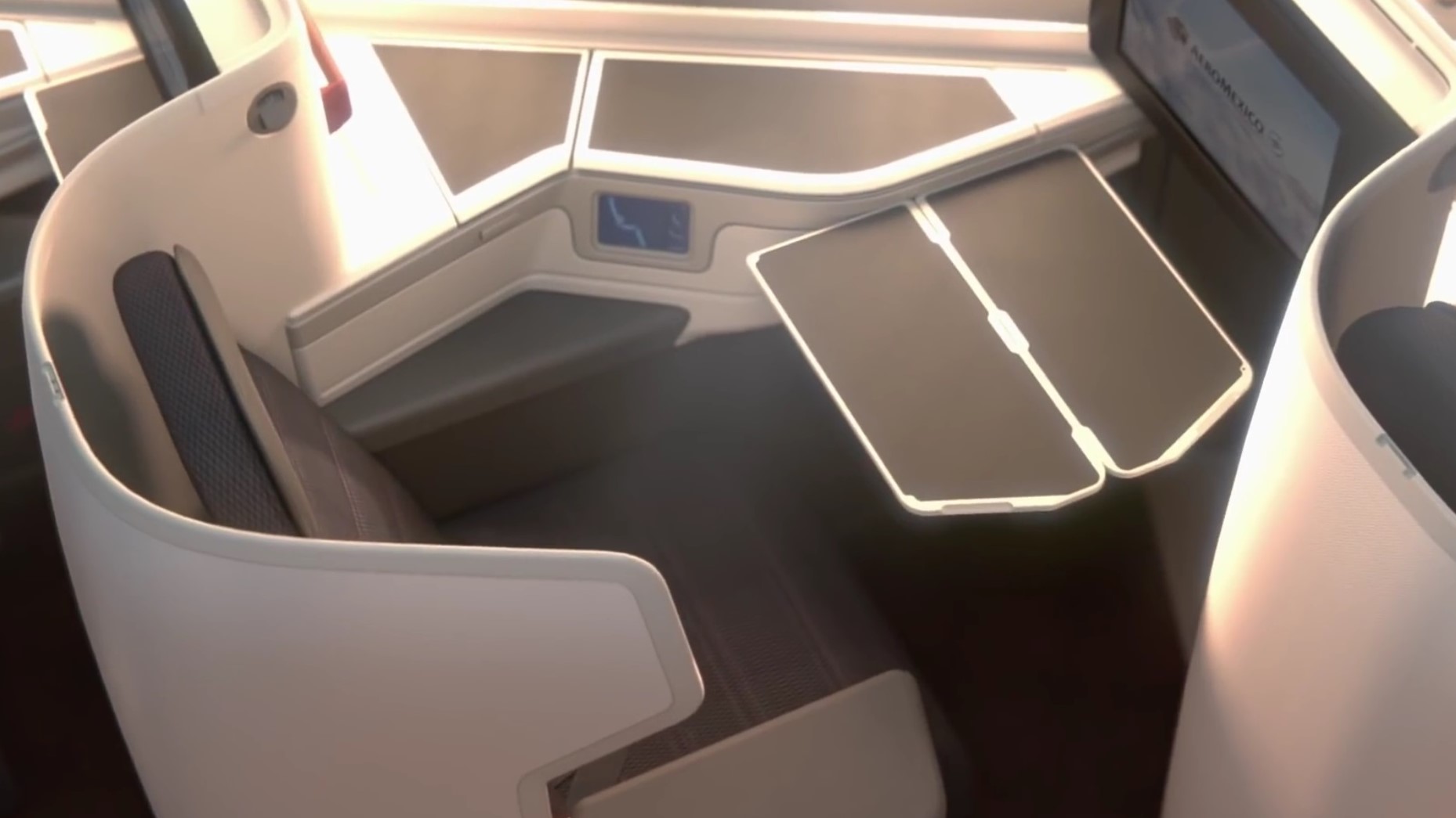 Airline review Cabin & Seat - Aeromexico - 1