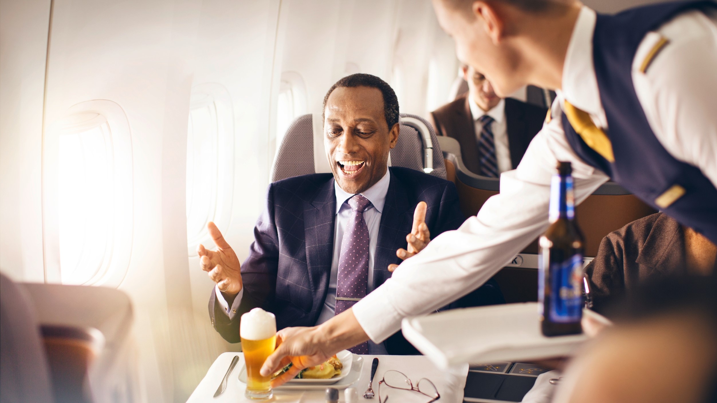 Airline review Beverages - Lufthansa - 0