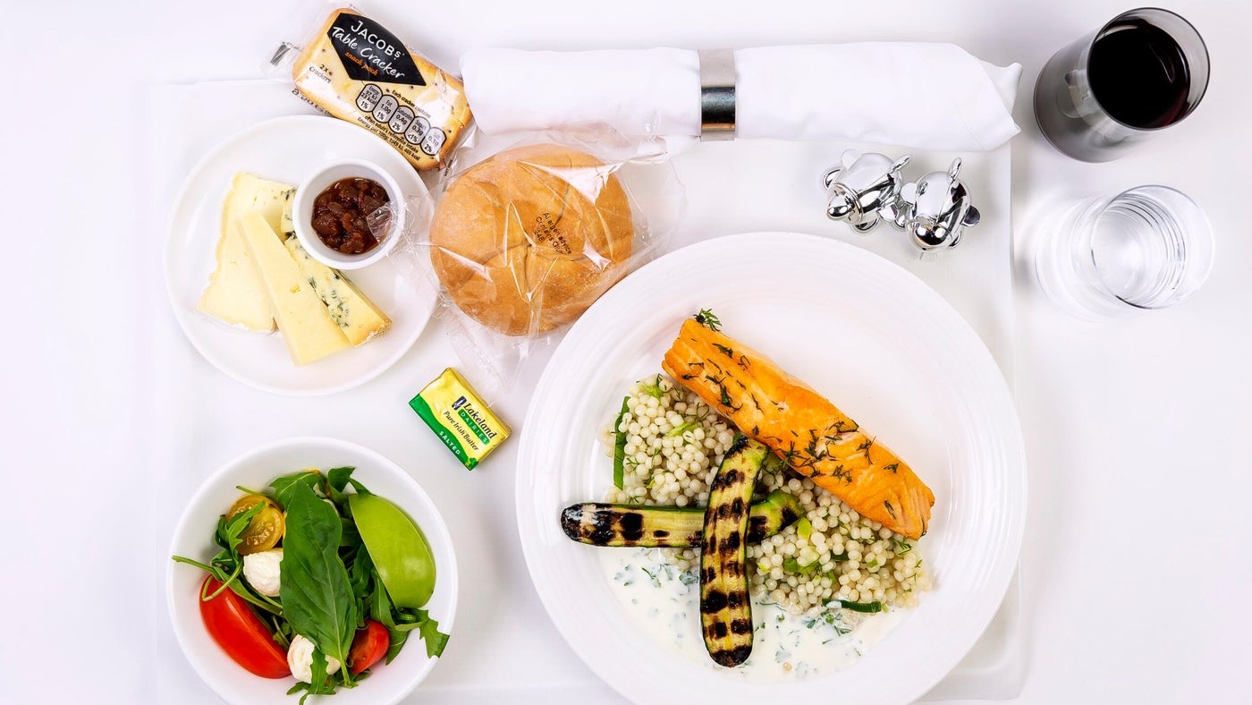 Airline review Cuisine - Virgin Atlantic - 1