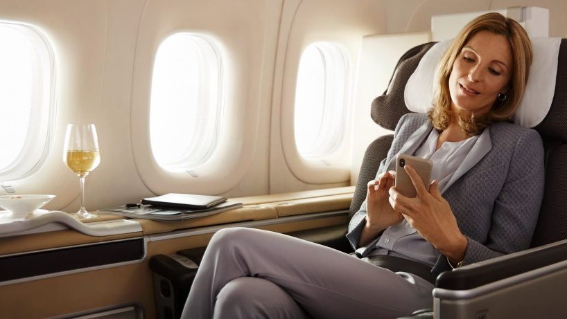 Airline review Beverages - Lufthansa - 6