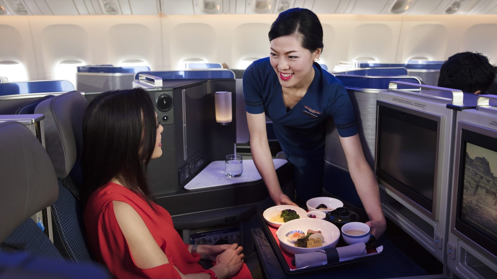 Airline review Cuisine - United Airlines - 1