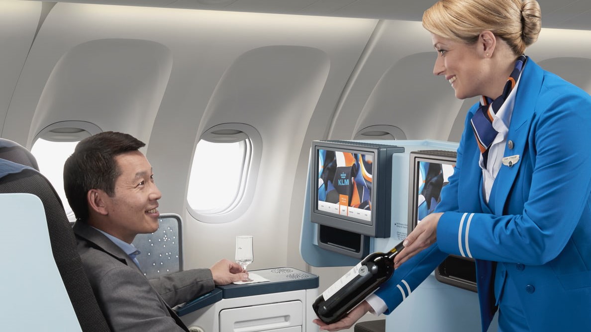 Airline review Beverages - KLM - 0