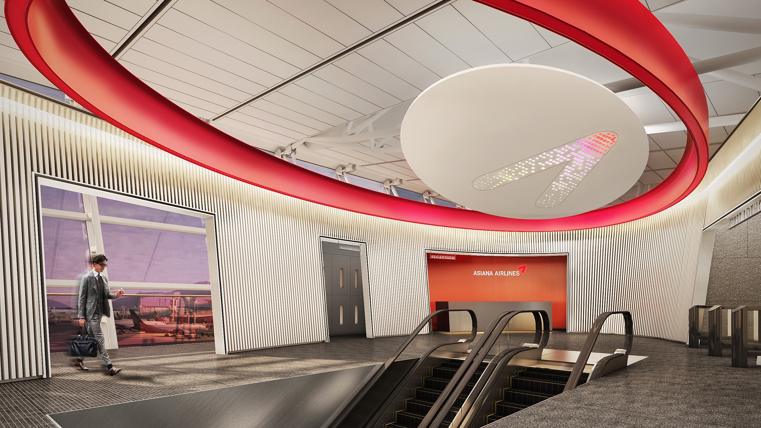 Airline review Airport experience - Asiana - 0