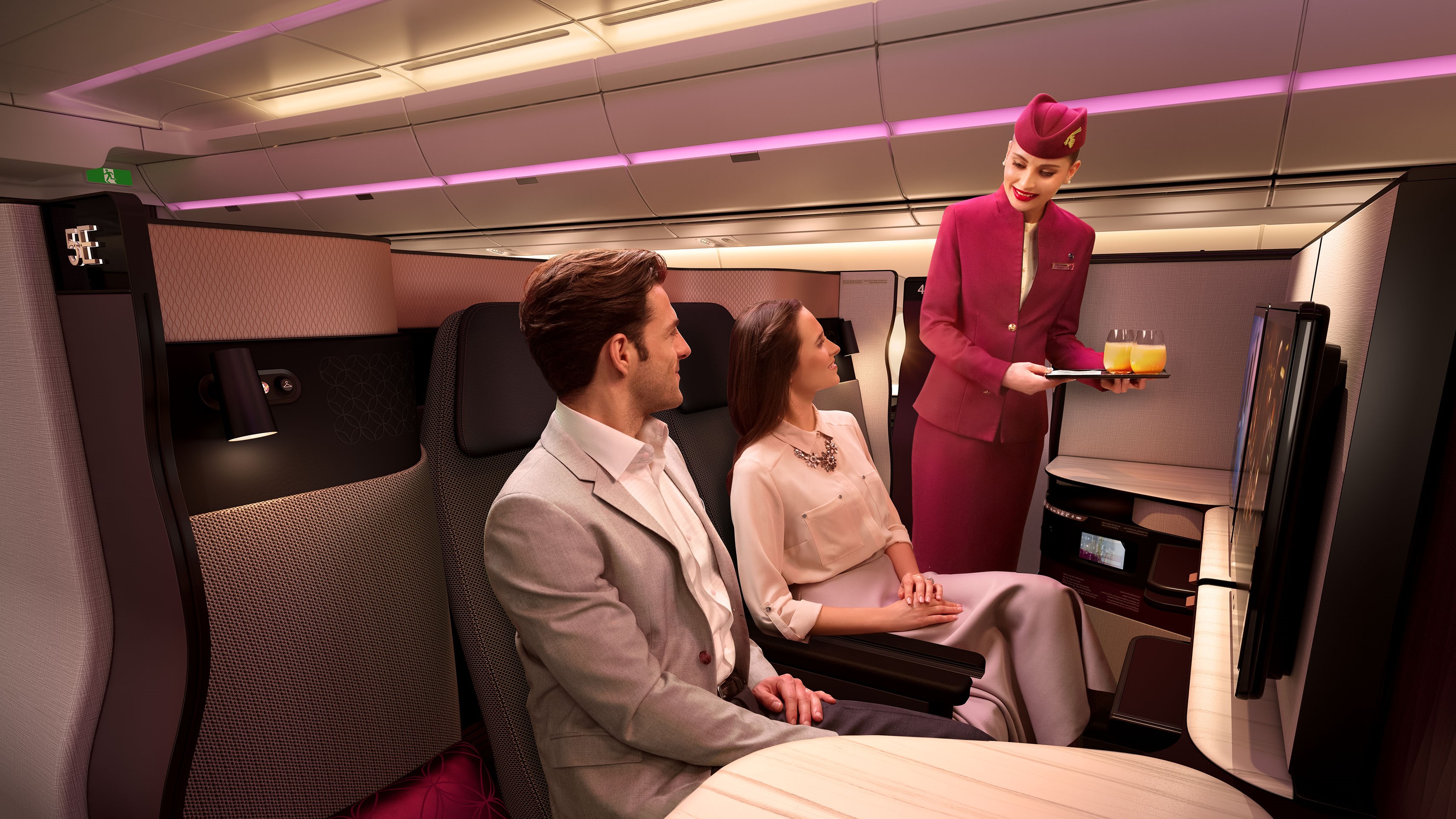 Great Valentine's Day Business Class Offers from Qatar Airways image