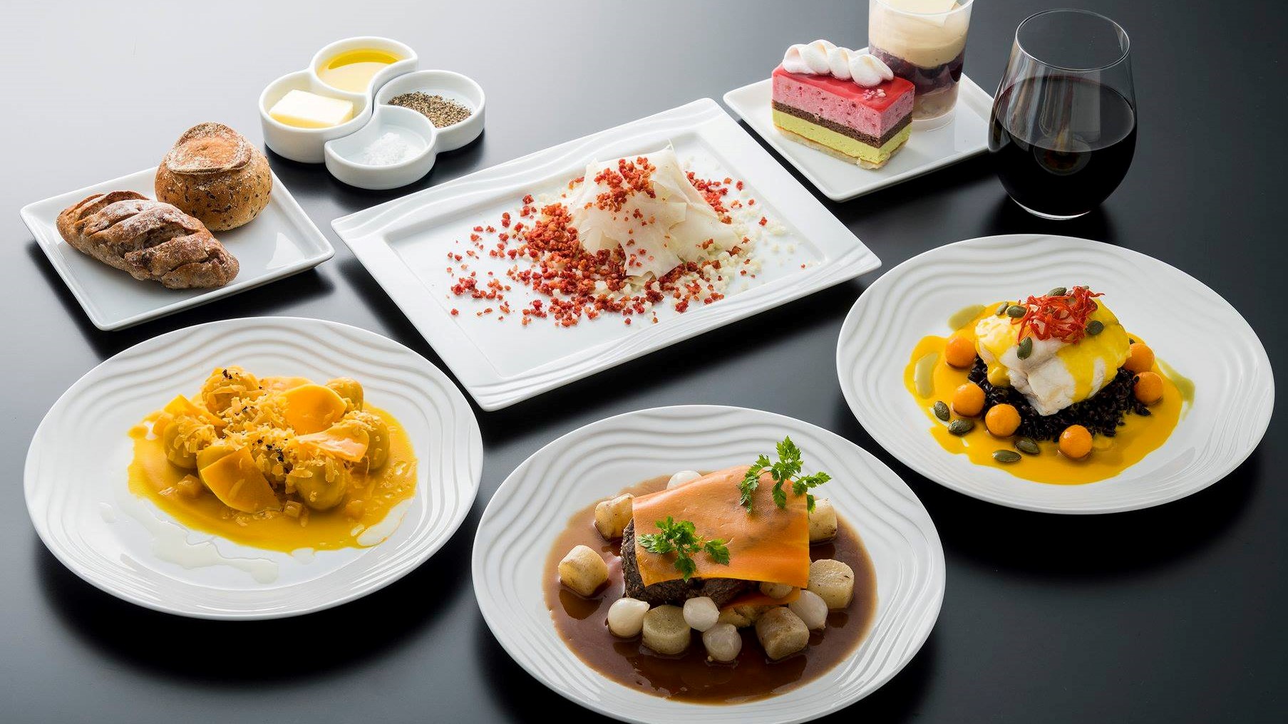 Airline review Cuisine - ANA - 1