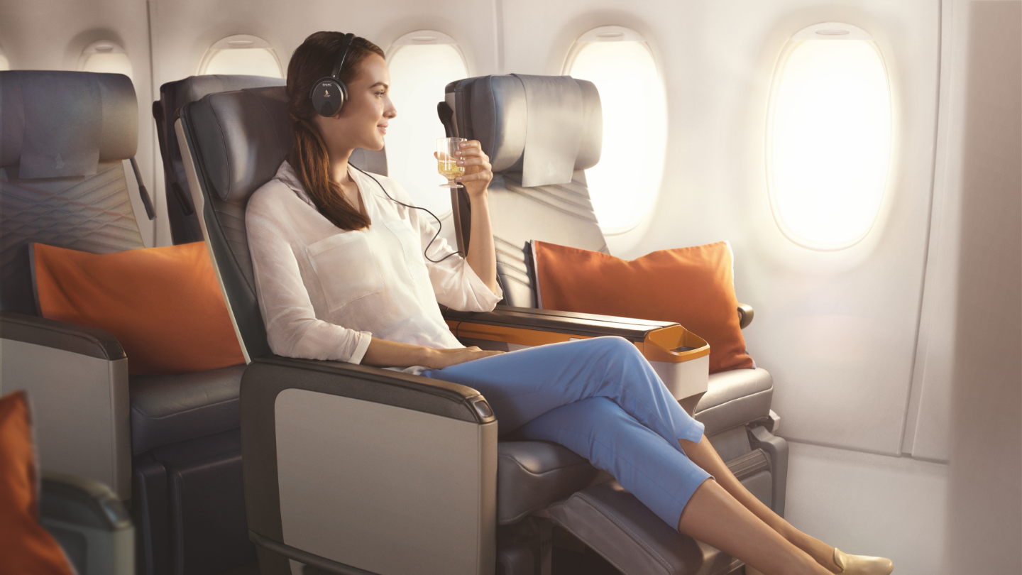 Premium Economy vs Economy    image
