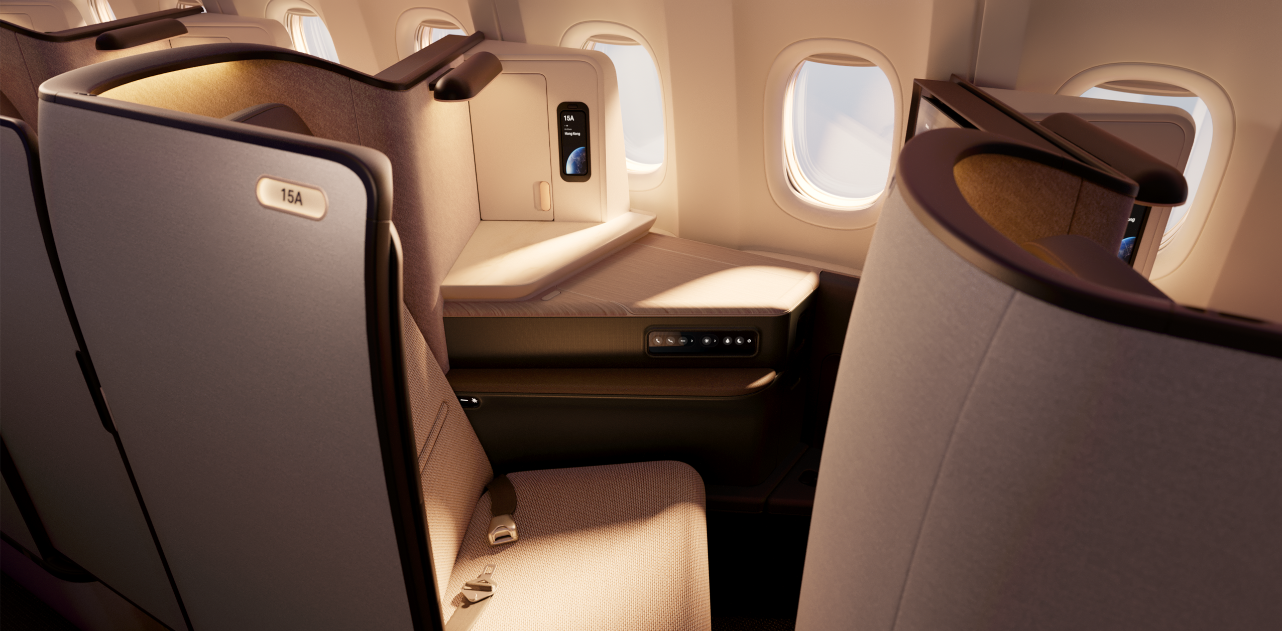 Cathay Pacific - Business Class Aria Suite on Boeing 777-300s image