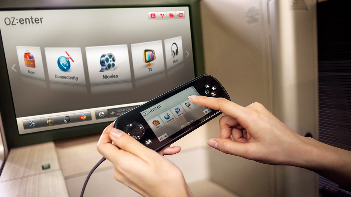 Airline review Entertainment - Asiana - 1