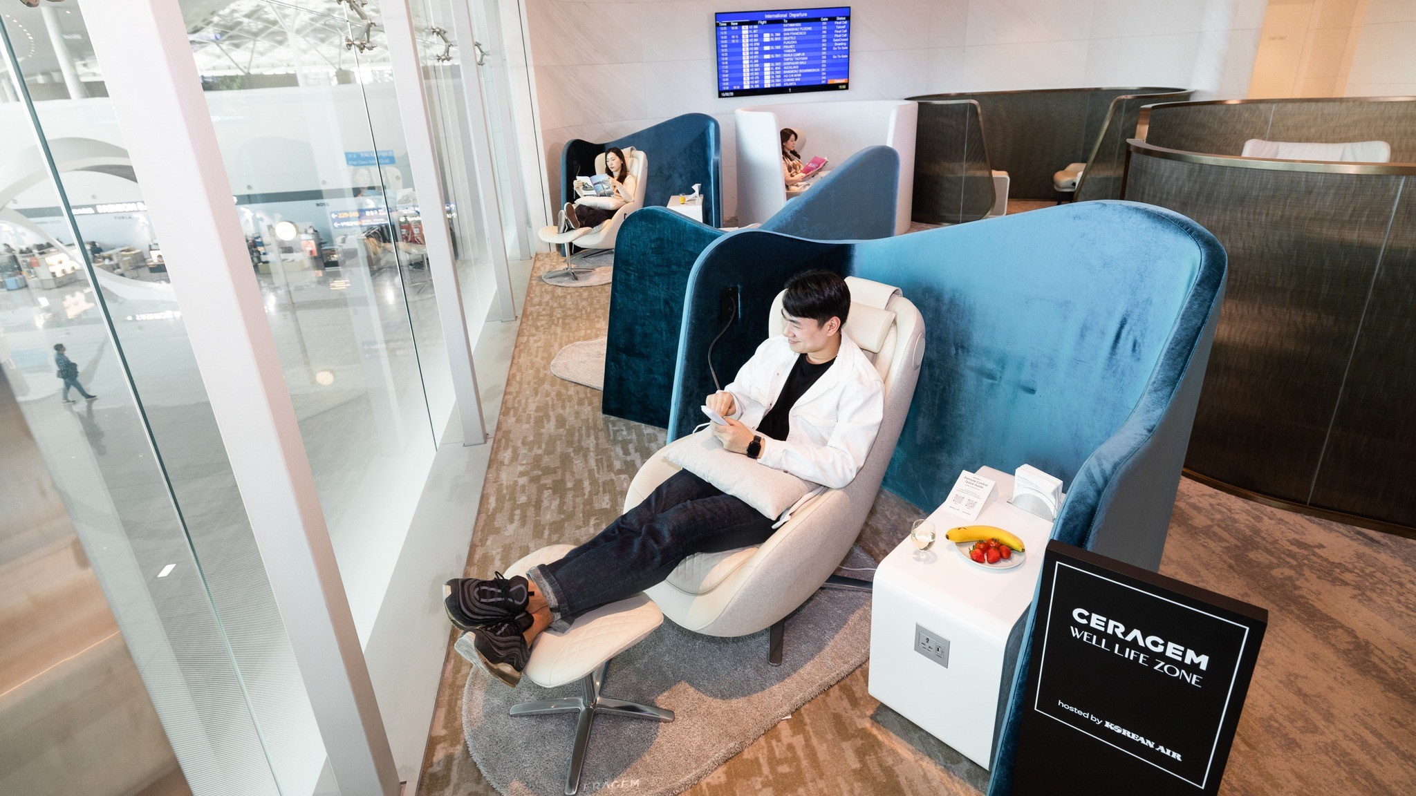 Airline review Airport experience - Korean Air - 0