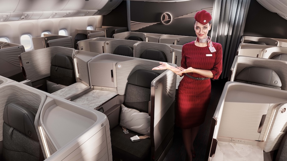 Turkish Airlines - showcases "Crystal" Business Class suite image