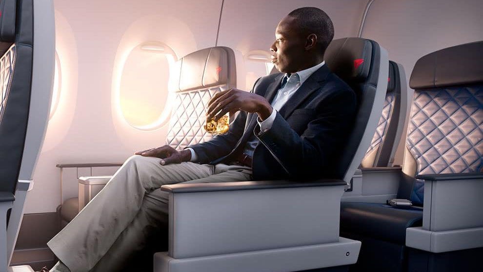 Airline review Beverages - Delta - 1