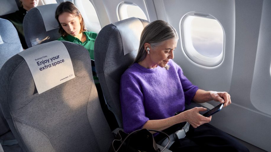Finnair gives inflight messaging to frequent flyers on Finnair Plus service image