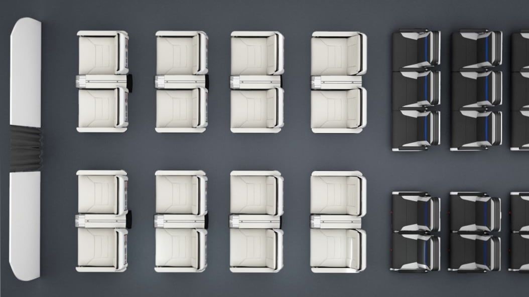 Airlines Articles - Breeze Airways showcases its Airbus A220 premium cabin