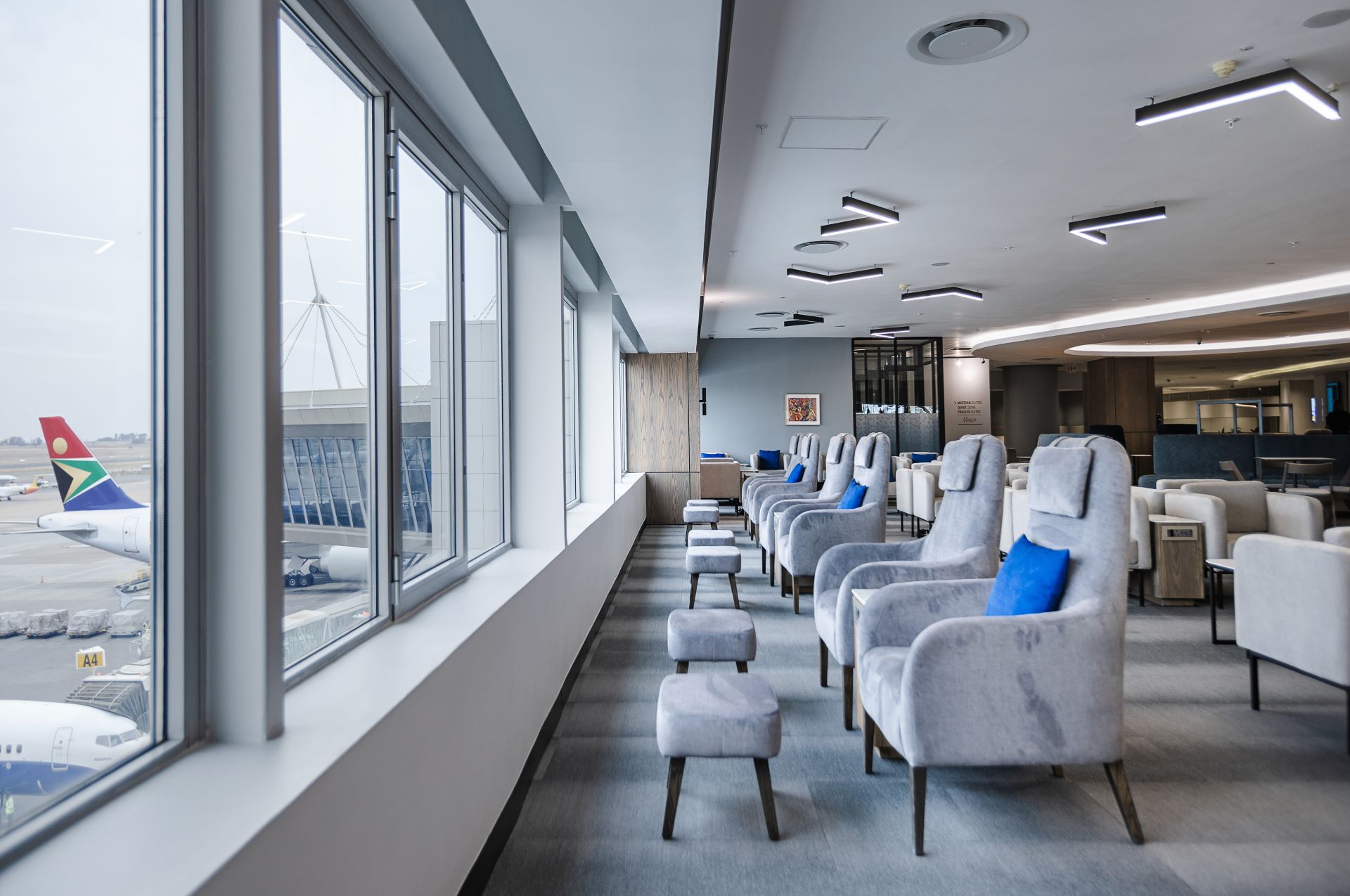 Airlines News - SAA opens refurbished lounge in Johannesburg