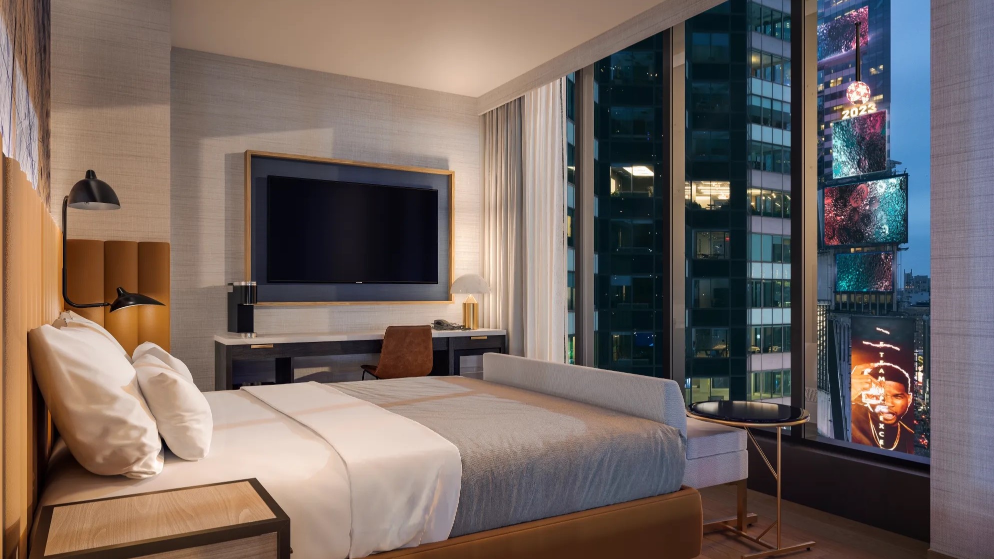 a room at the Tempo by Hilton New York Times Square