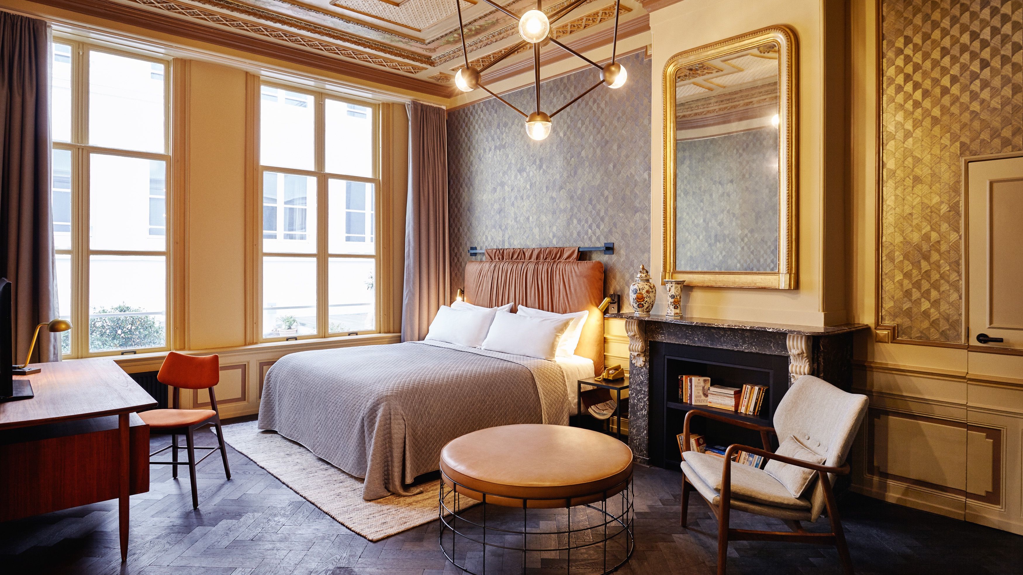 hotel room at the hoxton amsterdam