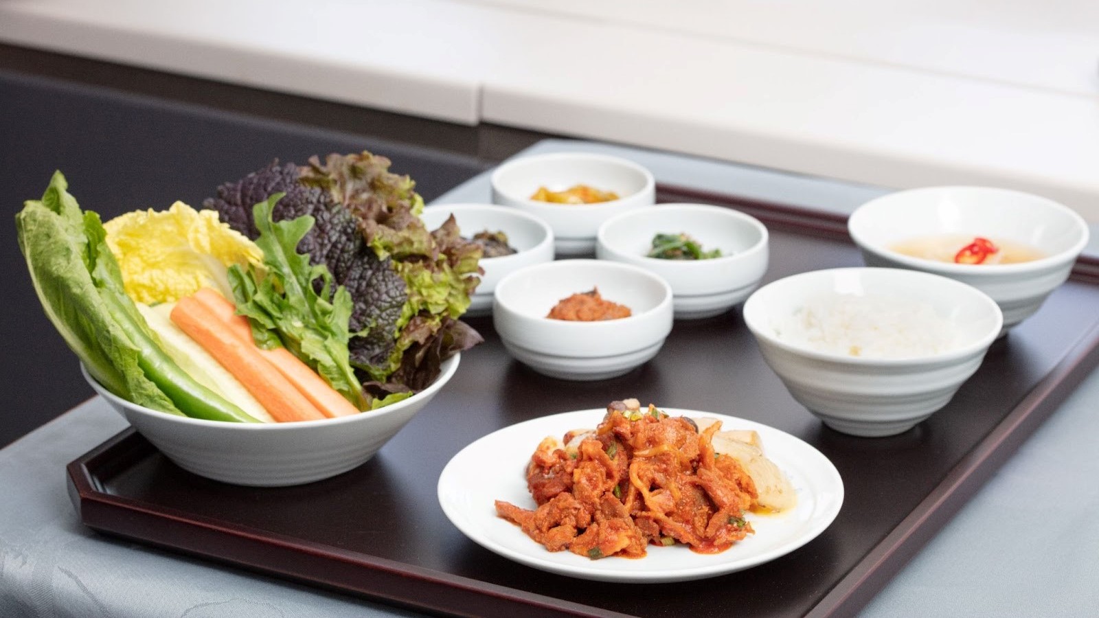 Airline review Cuisine - Korean Air - 1